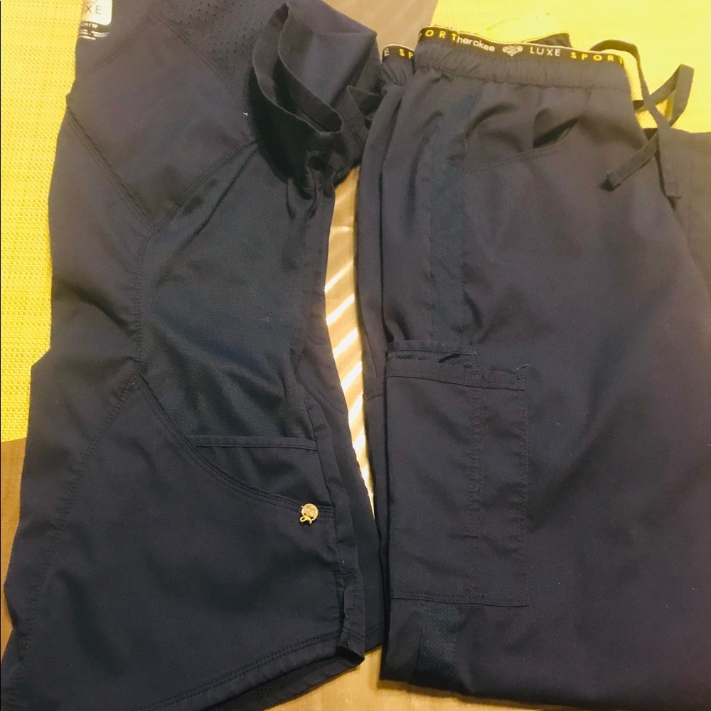 Luxe sports scrubs